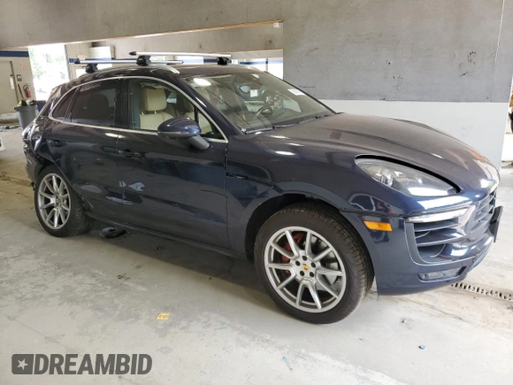 2018 Porsche Macan GTS with VIN WP1AG2A50JLB61808, listed as a Copart auction lot 59893815 with 58,165 mi miles and Salvage title. Bid and sale history available at DreamBid. Image 4.