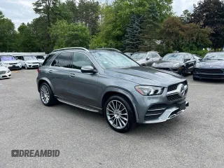 2020 Mercedes-Benz GLE 350 with VIN 4JGFB4KB7LA183319, listed as a Copart auction lot 64332065 with 46,883 mi miles and Clean title. Bid and sale history available at DreamBid. Image 1.