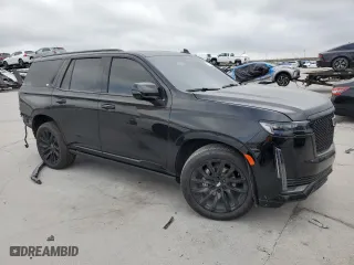 2024 Cadillac Escalade RWD Sport with VIN 1GYS3FKL9RR110347, listed as a Copart auction lot 79313364 with 25,799 mi miles and Salvage Title. Bid and sale history available at carsss.com. Image 4.