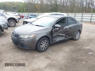 2012 Kia Forte EX with VIN KNAFU4A23C5499211, listed as a IAAI auction lot 41935186 with 181,103 mi miles. Bid and sale history available at carsss.com. Image 2.