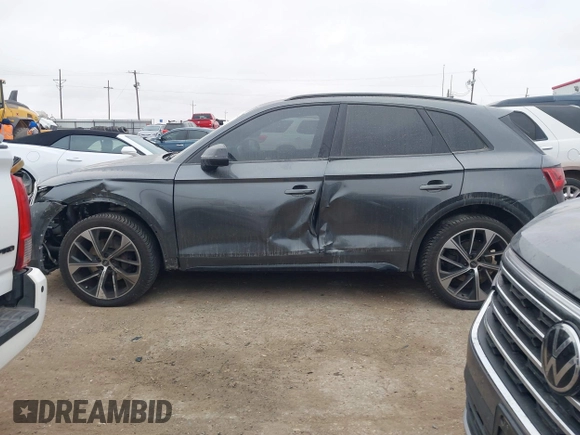 2022 Audi SQ5 Premium Plus with VIN WA1B4AFY0N2087517, listed as a IAAI auction lot 41193190 with 35,400 mi miles. Bid and sale history available at carsss.com. Image 15.