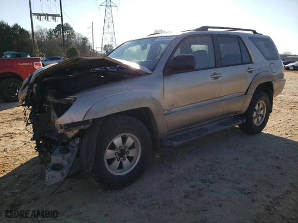 2003 Toyota 4Runner SR5 with VIN JTEZU14R230009244, listed as a Copart auction lot 46676865 with 391,451 mi miles and Salvage Title. Bid and sale history available at carsss.com. Image 1.