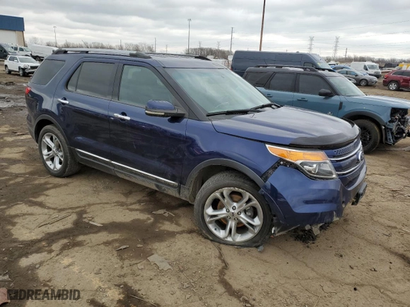 2011 Ford Explorer Limited with VIN 1FMHK8F84BGA02381, listed as a Copart auction lot 50523115 with 203,643 mi miles and Salvage Title. Bid and sale history available at carsss.com. Image 4.