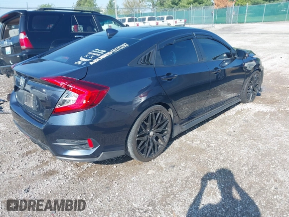 2017 Honda Civic EX-L z VIN 19XFC1F73HE012402, wystawiony jako IAAI lot #42231613 z przebiegiem 73 446 mil mil oraz . Historia ofert i sprzedaży dostępna na DreamBid. Obrazek 4.