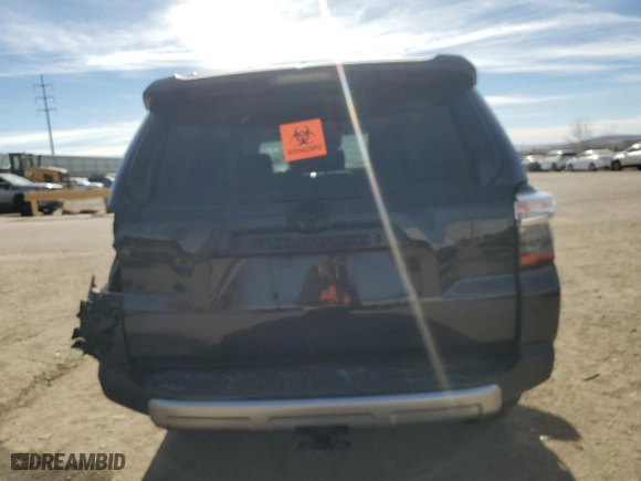 2024 Toyota 4Runner TRD Off Road with VIN JTERU5JR8R6222720, listed as a Copart auction lot 87333834 with 0 mi miles and Salvage Title. Bid and sale history available at carsss.com. Image 6.
