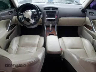 2012 Lexus IS 250 with VIN JTHCF5C22C5059787, listed as a Copart auction lot 45047255 with 190,001 mi miles and Salvage Title. Bid and sale history available at DreamBid. Image 8.