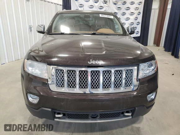 2012 Jeep Grand Cherokee Overland with VIN 1C4RJECT5CC277561, listed as a Copart auction lot 46573825 with 157,788 mi miles and Salvage Title. Bid and sale history available at carsss.com. Image 5.