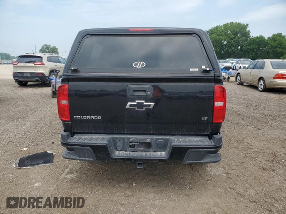 2016 Chevrolet Colorado 4WD LT with VIN 1GCGTCE32G1268692, listed as a Copart auction lot 59799475 with 94,493 mi miles and Salvage title. Bid and sale history available at DreamBid. Image 6.