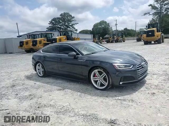 2019 Audi A5 Sportback Premium Plus with VIN WAUENCF59KA070019, listed as a Copart auction lot 65652683 with 48,694 mi miles. Bid and sale history available at carsss.com. Image 11.