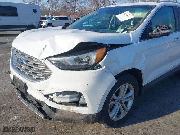 2019 Ford Edge SEL with VIN 2FMPK4J98KBC67476, listed as a IAAI auction lot 41385947 with NaN miles. Bid and sale history available at carsss.com. Image 6.
