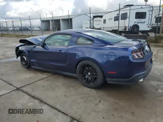 2011 Ford Mustang V6 with VIN 1ZVBP8AM6B5169544, listed as a Copart auction lot 48750345 with 93,824 mi miles and Salvage Title. Bid and sale history available at carsss.com. Image 2.