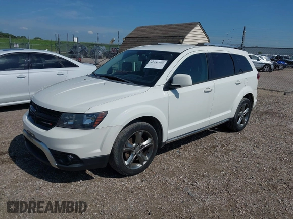 2016 Dodge Journey Crossroad z VIN 3C4PDCGG9GT181880, wystawiony jako IAAI lot #42581965 z przebiegiem 91 527 mil mil oraz . Historia ofert i sprzedaży dostępna na DreamBid. Obrazek 2.