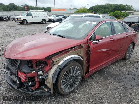2014 Lincoln MKZ Hybrid with VIN 3LN6L2LU3ER820670, listed as a Copart auction lot 57949235 with 122,042 mi miles and Salvage title. Bid and sale history available at DreamBid. Image 1.