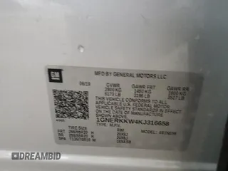 2019 Chevrolet Traverse Premier with VIN 1GNERKKW4KJ316658, listed as a Copart auction lot 47856895 with 111,862 mi miles and Salvage Title. Bid and sale history available at carsss.com. Image 14.