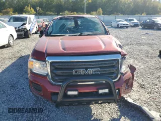 2015 GMC Canyon 2WD with VIN 1GTH5AE30F1182024, listed as a Copart auction lot 77032494 with 55,845 mi miles and Salvage Title. Bid and sale history available at carsss.com. Image 5.