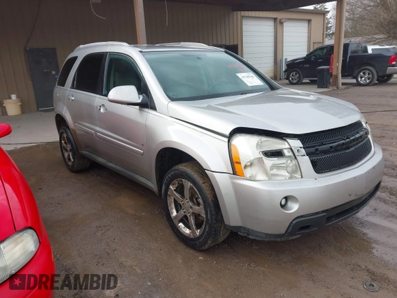 2007 Chevrolet Equinox LT with VIN 2CNDL73F876053950, listed as a IAAI auction lot 41760546 with 276,511 mi miles. Bid and sale history available at carsss.com. Image 1.