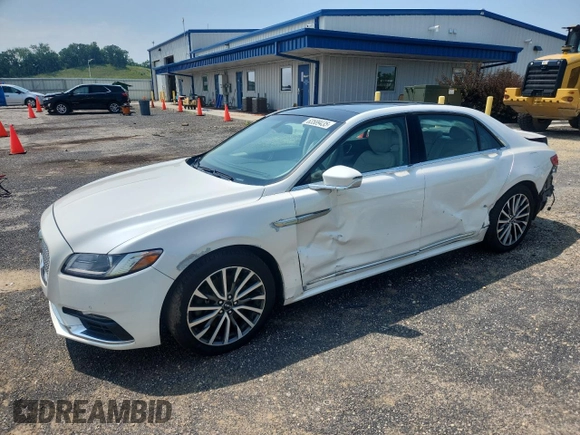 2017 Lincoln Continental Select with VIN 1LN6L9TP8H5603254, listed as a Copart auction lot 63589435 with 138,707 mi miles and Non repairable. Bid and sale history available at DreamBid. Image 1.