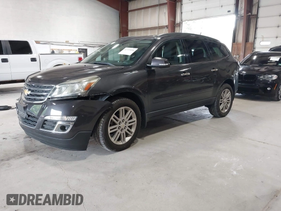 2015 Chevrolet Traverse LT with VIN 1GNKVGKD2FJ349545, listed as a IAAI auction lot 42721056 with 59,876 mi miles and . Bid and sale history available at DreamBid. Image 23.
