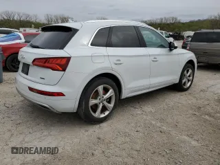 2020 Audi Q5 Premium Plus with VIN WA1BNAFY6L2011858, listed as a Copart auction lot 51646225 with 121,713 mi miles and Clean Title. Bid and sale history available at carsss.com. Image 3.