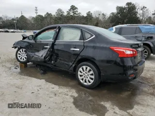 2018 Nissan Sentra S with VIN 3N1AB7AP4JY313730, listed as a Copart auction lot 44554575 with 186,111 mi miles and Salvage Title. Bid and sale history available at carsss.com. Image 2.
