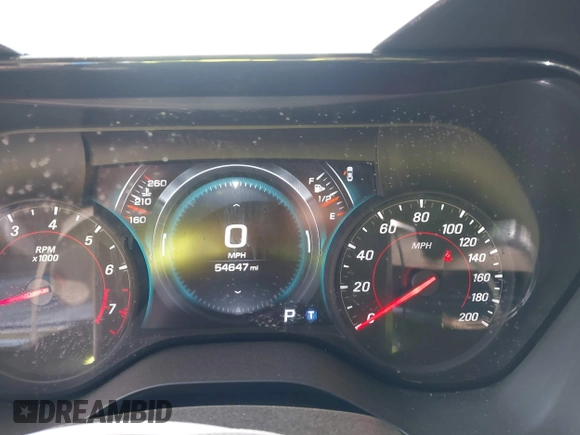 2018 Chevrolet Camaro 2SS with VIN 1G1FH1R74J0108298, listed as a IAAI auction lot 42048902 with 54,647 mi miles and . Bid and sale history available at DreamBid. Image 7.