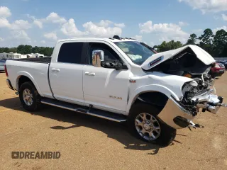 2022 Ram 2500 Laramie z VIN 3C6UR5FJ3NG219405, wystawiony jako Copart lot #60225984 z przebiegiem 9 213 mil mil oraz Szkoda całkowita • Salvage title. Historia ofert i sprzedaży dostępna na DreamBid. Obrazek 4.