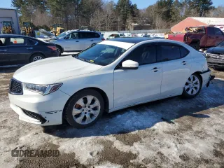 2019 Acura TLX with VIN 19UUB1F3XKA006082, listed as a Copart auction lot 46031115 with 40,485 mi miles and Salvage Title. Bid and sale history available at carsss.com. Image 1.