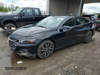 2018 Chevrolet Malibu LT z VIN 1G1ZD5ST6JF104564, wystawiony jako Copart lot #55738095 z przebiegiem 98 297 mil mil oraz Szkoda całkowita • Salvage title. Historia ofert i sprzedaży dostępna na DreamBid. Obrazek 1.