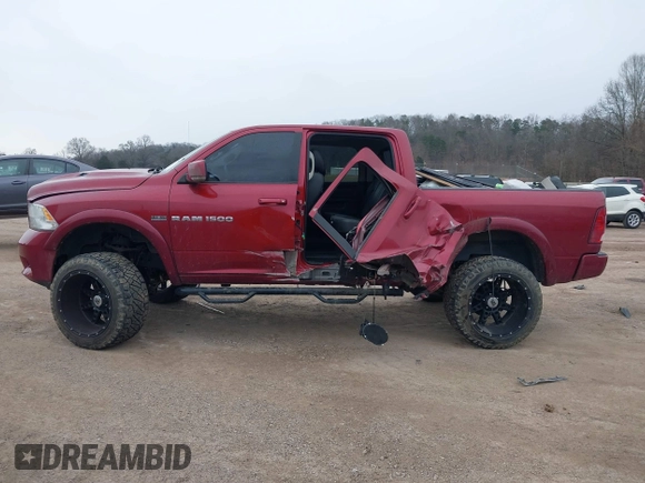 2011 Dodge 1500 SLT with VIN 1D7RV1CTXB5651217, listed as a IAAI auction lot 41424680 with 133,271 mi miles and . Bid and sale history available at carsss.com. Image 14.