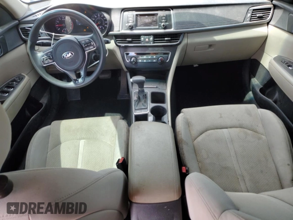 2016 Kia Optima LX with VIN 5XXGT4L31GG106405, listed as a Copart auction lot 56668605 with 174,933 mi miles and Clean title. Bid and sale history available at DreamBid. Image 8.