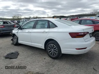 2019 Volkswagen Jetta SEL z VIN 3VWE57BU6KM081373, wystawiony jako Copart lot #54739325 z przebiegiem 65 381 mil mil oraz Czysty tytuł • Clean title. Historia ofert i sprzedaży dostępna na DreamBid. Obrazek 2.