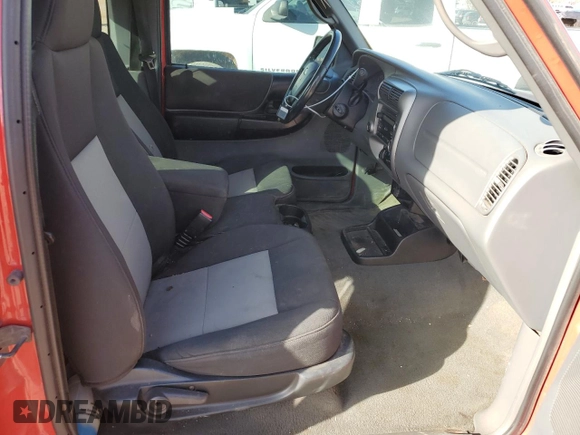 2008 Ford Ranger XLT with VIN 1FTYR44U38PA54084, listed as a Copart auction lot 88493405 with 187,442 mi miles and Salvage title. Bid and sale history available at DreamBid. Image 7.