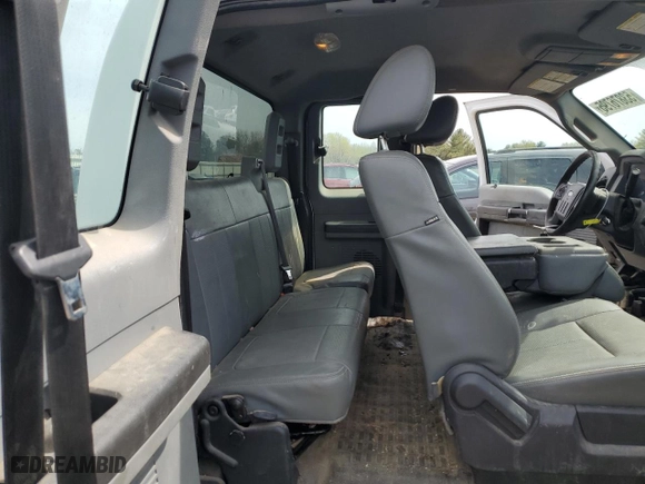 2016 Ford Super Duty F-250 SRW XLT with VIN 1FT7X2B67GEA87707, listed as a Copart auction lot 53876795 with 160,337 mi miles and Salvage Title. Bid and sale history available at carsss.com. Image 10.