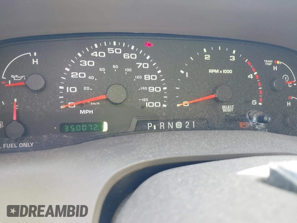 2002 Ford Super Duty F-250 XL with VIN 1FTNW21F02EA71756, listed as a IAAI auction lot 41770330 with 350,072 mi miles. Bid and sale history available at carsss.com. Image 7.