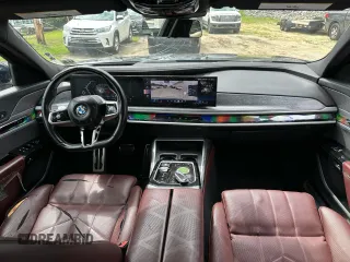 2023 BMW 7 Series 760i xDrive with VIN WBA33EJ06PCM02319, listed as a Copart auction lot 64957095 with 35,731 mi miles and Clean title. Bid and sale history available at DreamBid. Image 7.