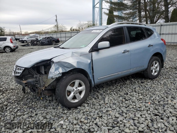 2013 Nissan Rogue S with VIN JN8AS5MV5DW145866, listed as a Copart auction lot 52761735 with 144,010 mi miles and Salvage Title. Bid and sale history available at DreamBid. Image 1.
