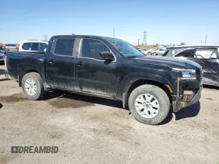 2022 Nissan Frontier S with VIN 1N6ED1EK4NN656008, listed as a Copart auction lot 57946915 with 25,607 mi miles and Salvage title. Bid and sale history available at DreamBid. Image 4.