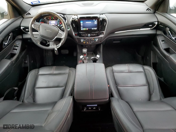 2022 Chevrolet Traverse RS with VIN 1GNERJKW4NJ124865, listed as a Copart auction lot 89060145 with 51,651 mi miles and Salvage Title. Bid and sale history available at carsss.com. Image 8.