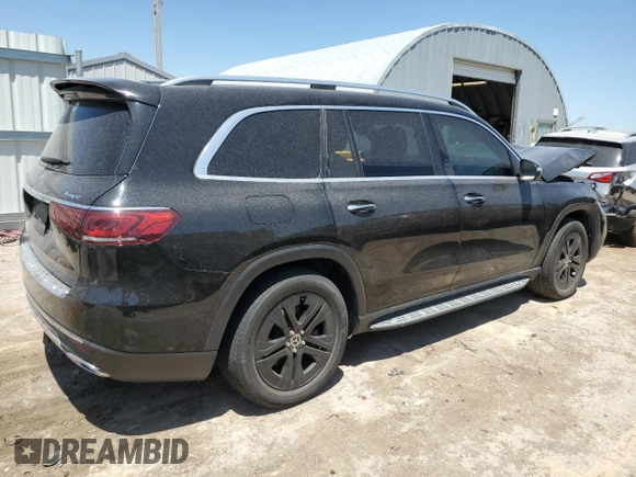 2020 Mercedes-Benz GLS 450 with VIN 4JGFF5KE8LA118046, listed as a Copart auction lot 57570905 with 74,831 mi miles and Salvage title. Bid and sale history available at DreamBid. Image 3.