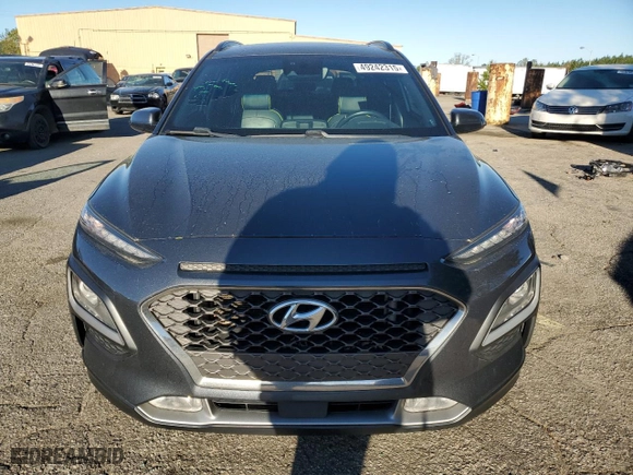 2019 Hyundai Kona Ultimate with VIN KM8K53A5XKU262024, listed as a Copart auction lot 49242315 with 112,409 mi miles and Salvage Title. Bid and sale history available at carsss.com. Image 5.