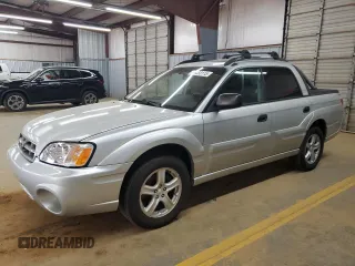 2006 Subaru Baja Special Sports с VIN 4S4BT62CX67100774, выставлен на аукционе Copart как лот 50453115 с пробегом 118 407 миль миль и Чистый • Clean title. История ставок и продаж доступна на DreamBid. Изображение 1.