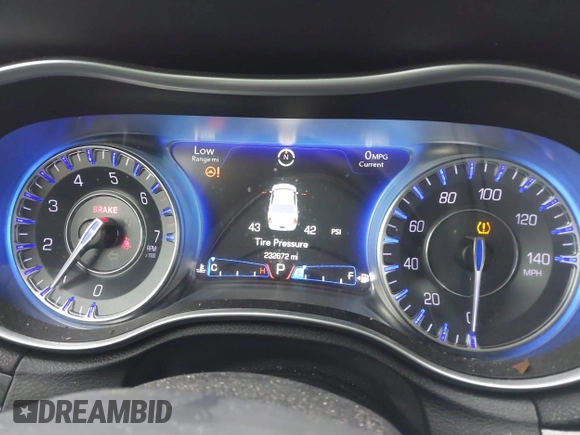 2016 Chrysler 300 Anniversary Edition with VIN 2C3CCARG7GH224788, listed as a IAAI auction lot 41905555 with 232,672 mi miles and . Bid and sale history available at DreamBid. Image 7.