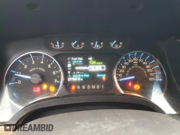 2011 Ford F-150 XLT with VIN 1FTFW1ET0BFB29339, listed as a Copart auction lot 45749965 with 277,547 mi miles and Salvage Title. Bid and sale history available at carsss.com. Image 9.