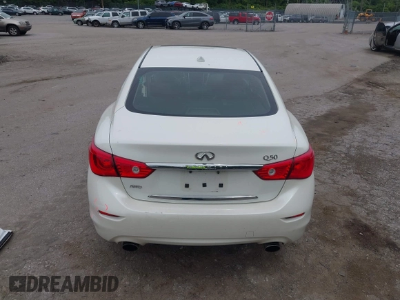 2017 Infiniti Q50 Premium z VIN JN1EV7AR5HM836200, wystawiony jako IAAI lot #42352743 z przebiegiem 127 105 mil mil oraz . Historia ofert i sprzedaży dostępna na DreamBid. Obrazek 20.