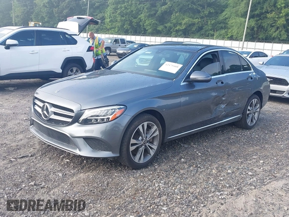 2021 Mercedes-Benz C 300 with VIN W1KWF8EB7MR618067, listed as a IAAI auction lot 42475488 with 47,000 mi miles and . Bid and sale history available at DreamBid. Image 18.