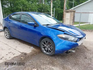 2013 Dodge Dart SXT z VIN 1C3CDFBH6DD329540, wystawiony jako IAAI lot #42314718 z przebiegiem 124 950 mil mil oraz . Historia ofert i sprzedaży dostępna na DreamBid. Obrazek 1.