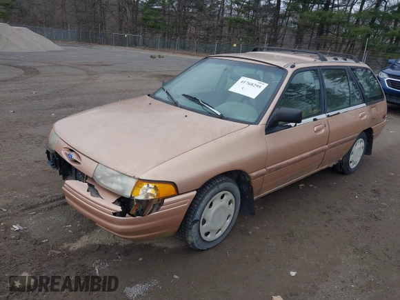 1994 Ford Escort z VIN 1FARP15J1RW106709, wystawiony jako IAAI lot #41768295 z przebiegiem 97 264 mil mil oraz . Historia ofert i sprzedaży dostępna na DreamBid. Obrazek 2.