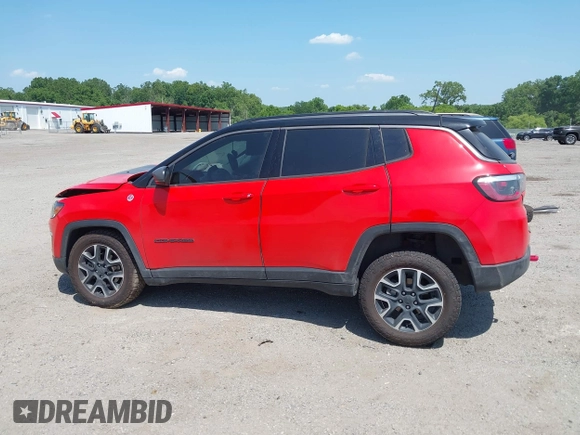 2019 Jeep Compass Trailhawk с VIN 3C4NJDDB1KT793885, выставлен на аукционе IAAI как лот 42572720 с пробегом 41 506 миль миль и . История ставок и продаж доступна на DreamBid. Изображение 13.
