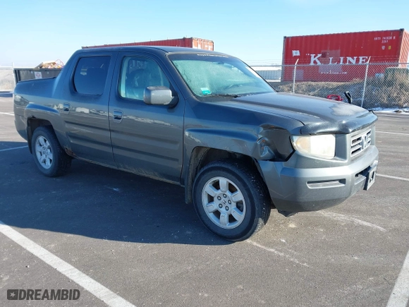 2007 Honda Ridgeline RTS with VIN 2HJYK164X7H540356, listed as a IAAI auction lot 41253937 with 1 mi miles. Bid and sale history available at carsss.com. Image 1.