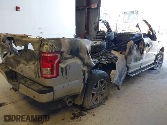 2016 Ford F-150 XLT with VIN 1FTEX1EP3GFC34413, listed as a IAAI auction lot 39110778 with 1 mi miles. Bid and sale history available at carsss.com. Image 4.